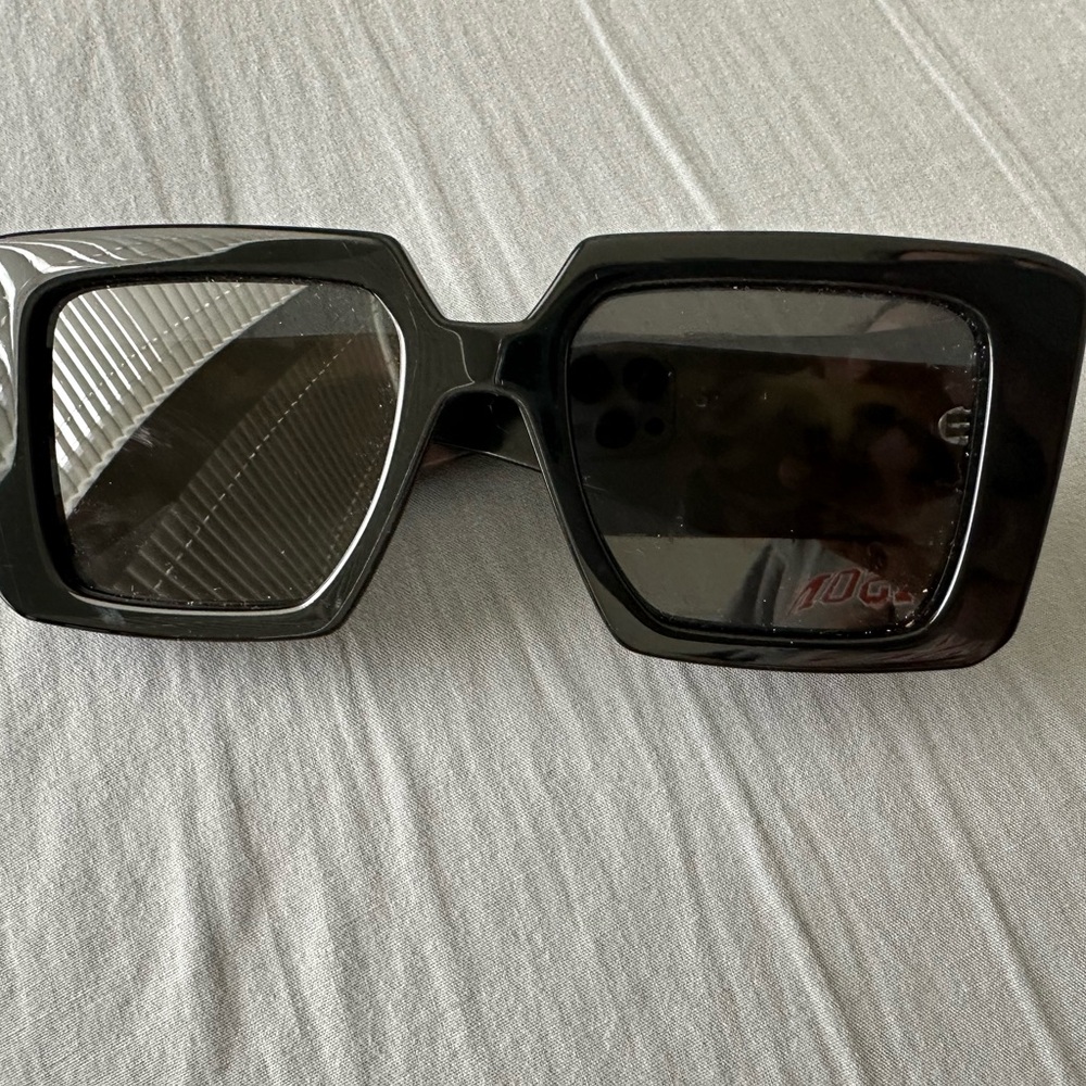 Black Square Sunglasses Prada